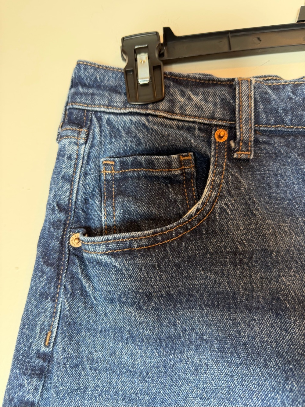Old Navy Slouchy High Rise Wide-Leg Marin Jeans Dark Wash Size 0 - Picture 3 of 11